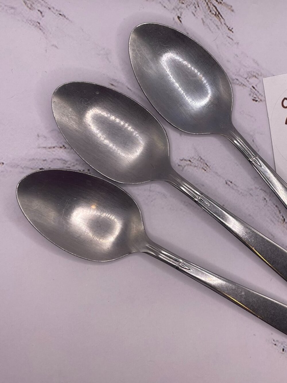 Share Oneida Accent Stainless Steel Teaspoons Set of 3 Replacement Oneidacraft